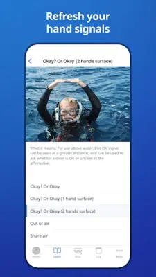 PADI android App screenshot 3